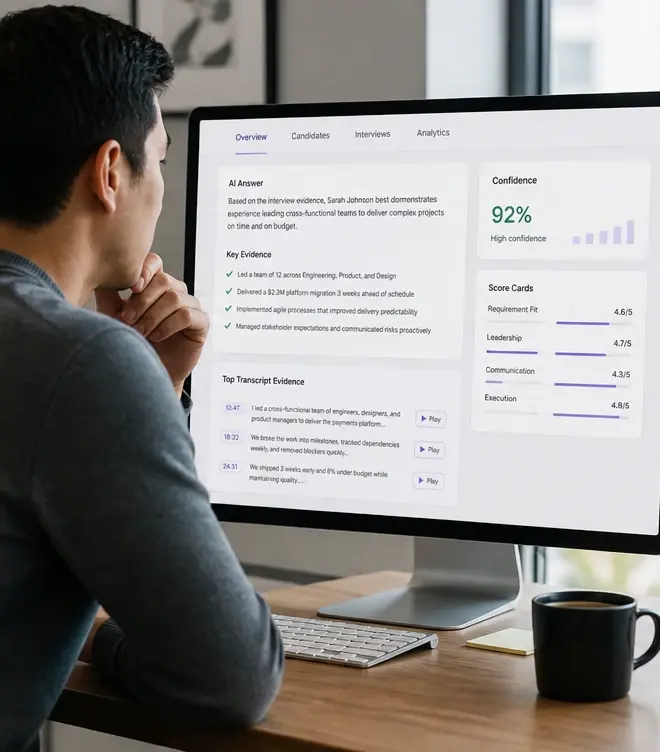 Ask FlowAI workflow — Built into the workflow