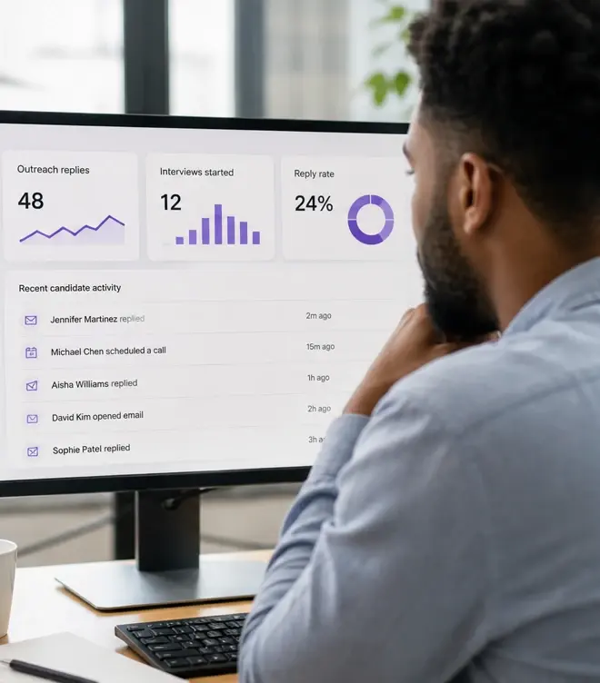 Automated Candidate Outreach on Autopilot workflow — Review the outcome