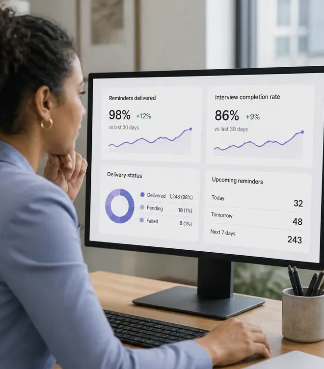 Automated Email Reminders workflow — Review the outcome