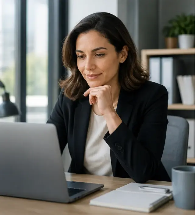 Recruiter reviewing contextual interview integrity events